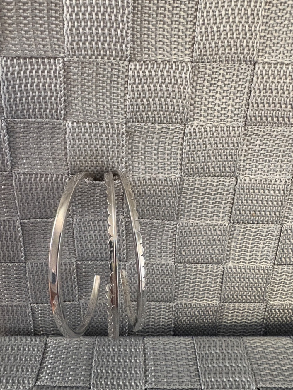 Kendra Scott Silver-Tone Triple Bangle Bracelet Set